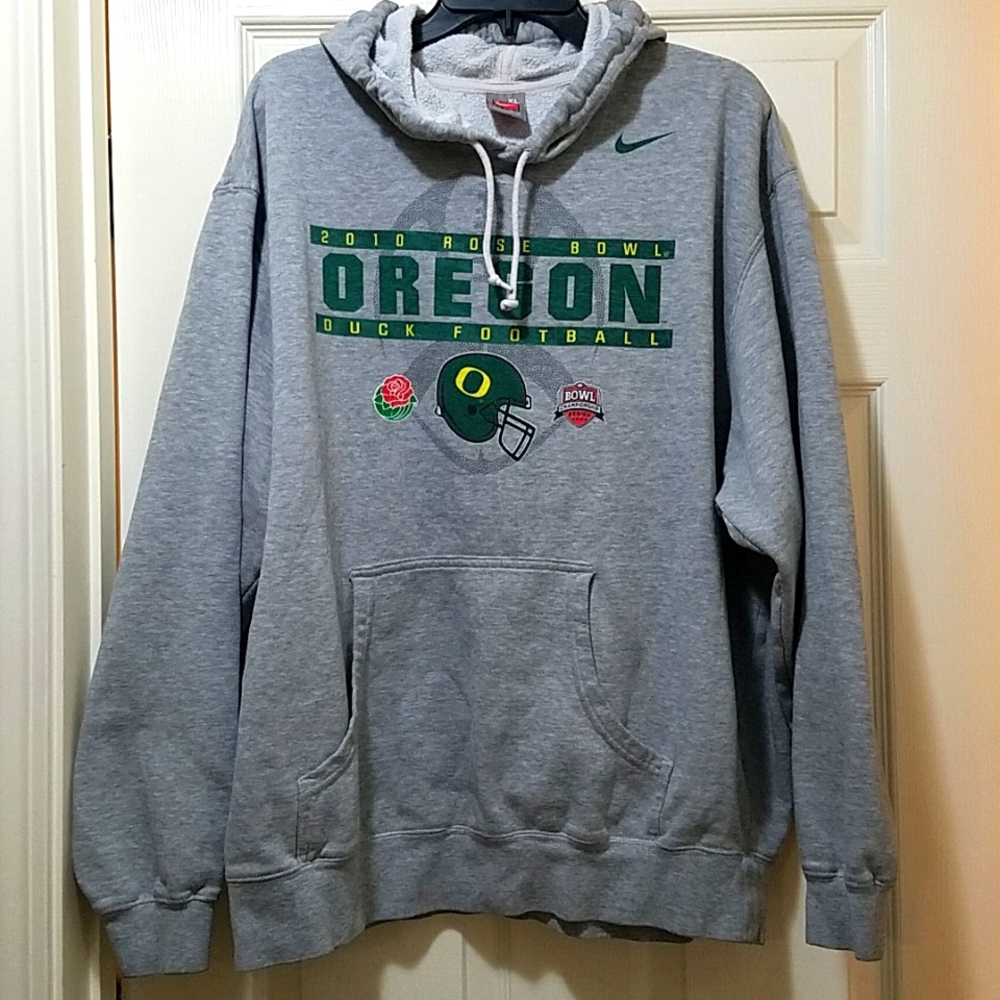 Mens XL 2010 Oregon Ducks Rose Bowl championship Sweatshirt - Picture 1 of 5